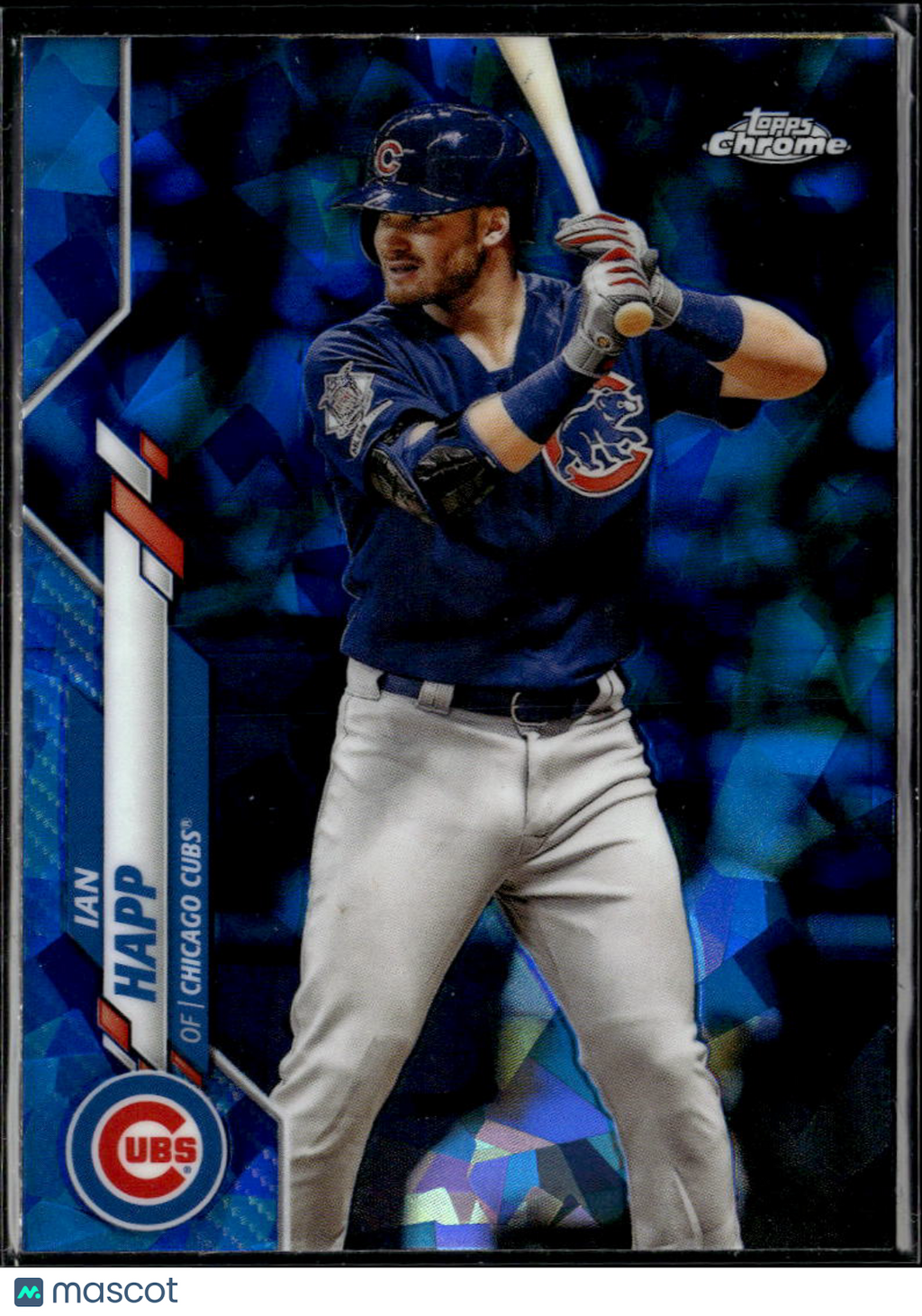 Ian Happ 2020 Topps Chrome Sapphire Edition Chicago Cubs