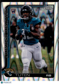 Bhayshul Tuten 2025 Topps Chrome Lava Refractor Rookie RC Jacksonville Jaguars