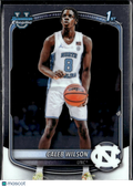 Caleb Wilson 2025 Bowman Chrome 1st Rookie RC North Carolina Tar Heels