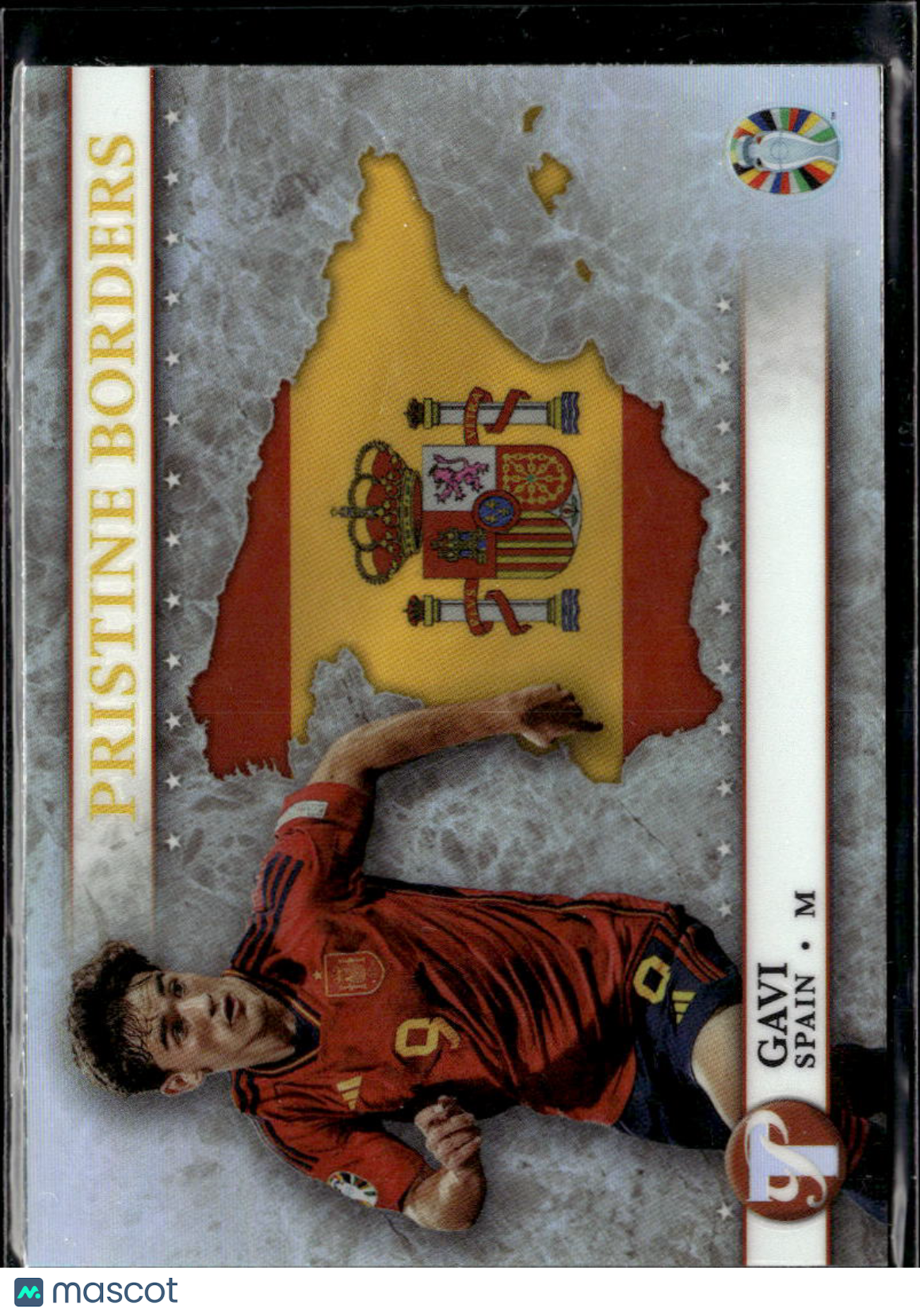 Gavi 2024 Topps Pristine Road to UEFA Euro 2024 Borders Spain