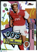 Dennis Bergkamp 2026 Topps Finest UEFA Champions League 90's Madness Arsenal
