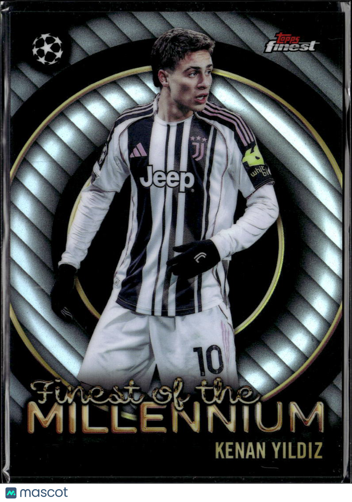 Kenan Yıldız 2026 Topps Finest UEFA Finest of the Millennium Juventus