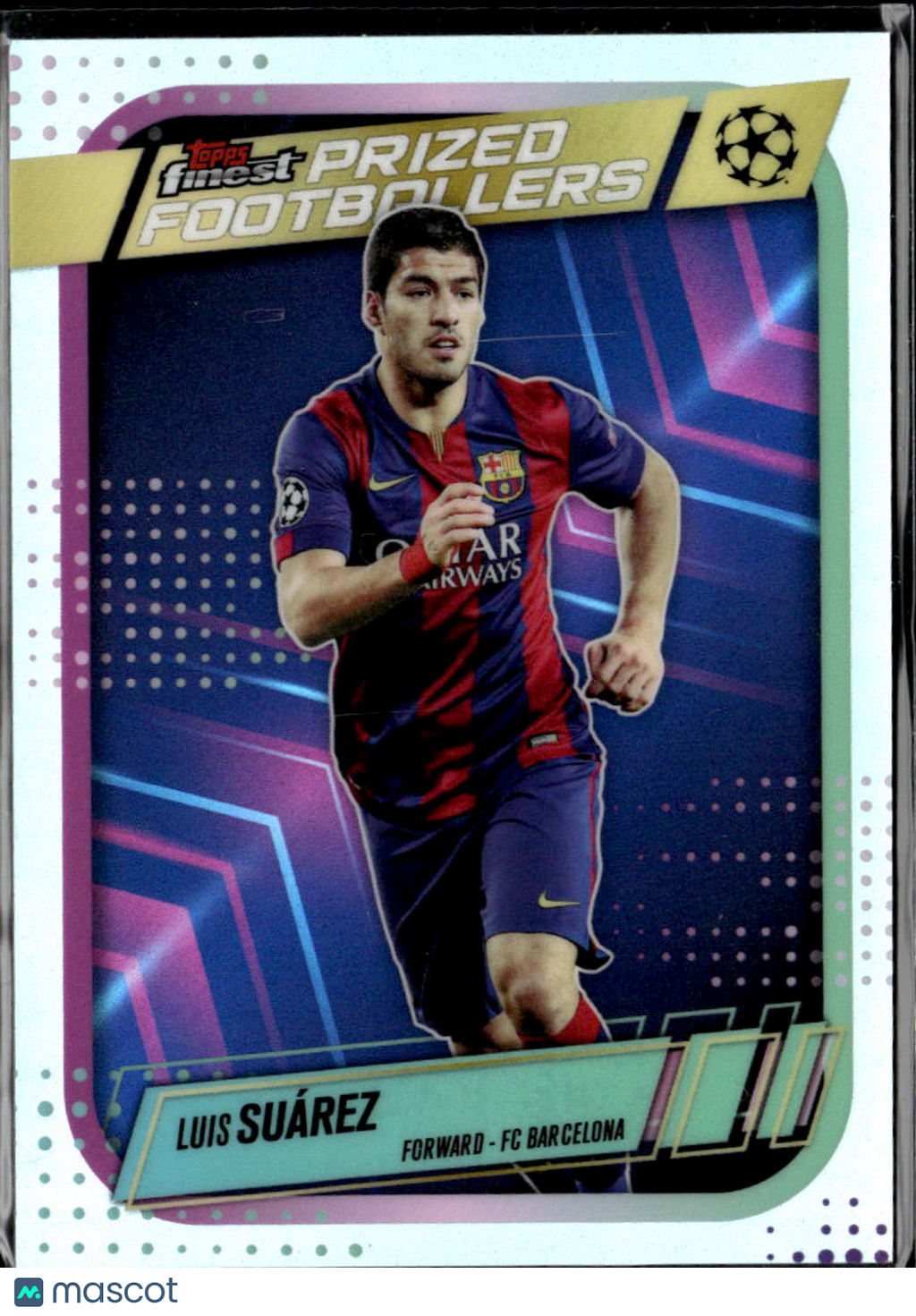 Luis Suárez 2026 Topps Finest Prized Footballers FC Barcelona