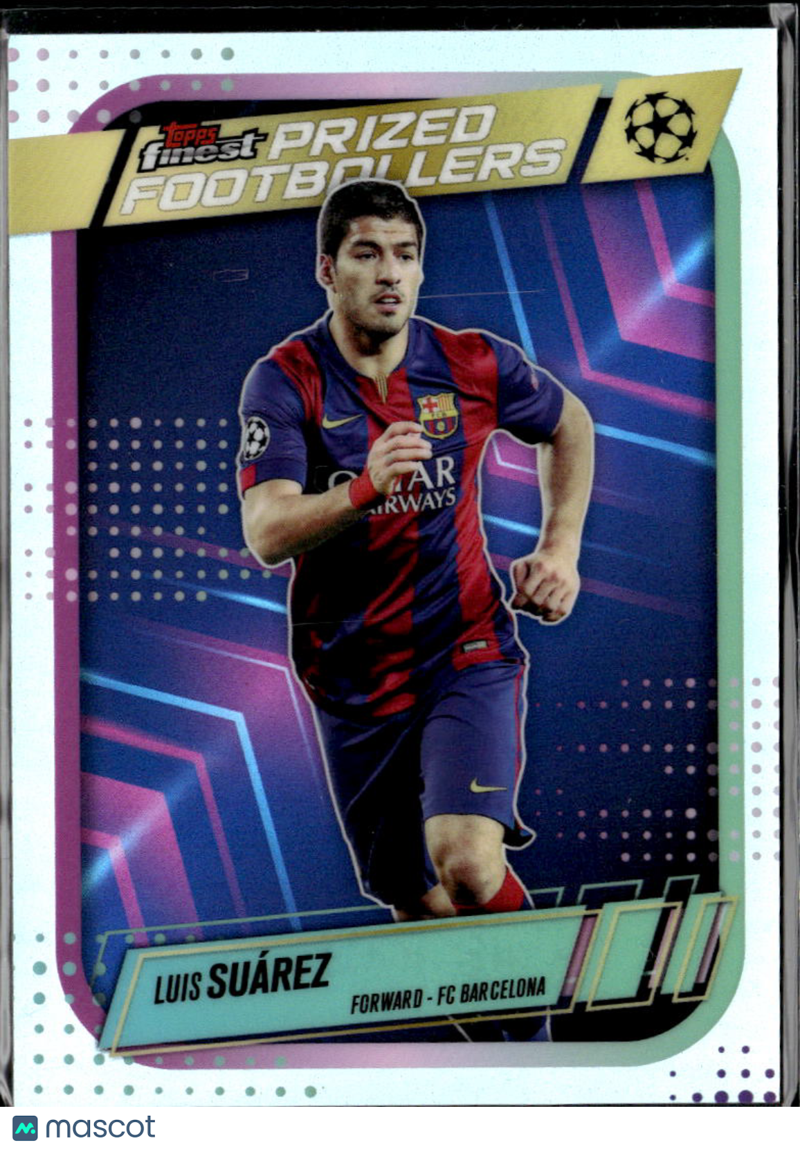 Luis Suárez 2026 Topps Finest Prized Footballers FC Barcelona