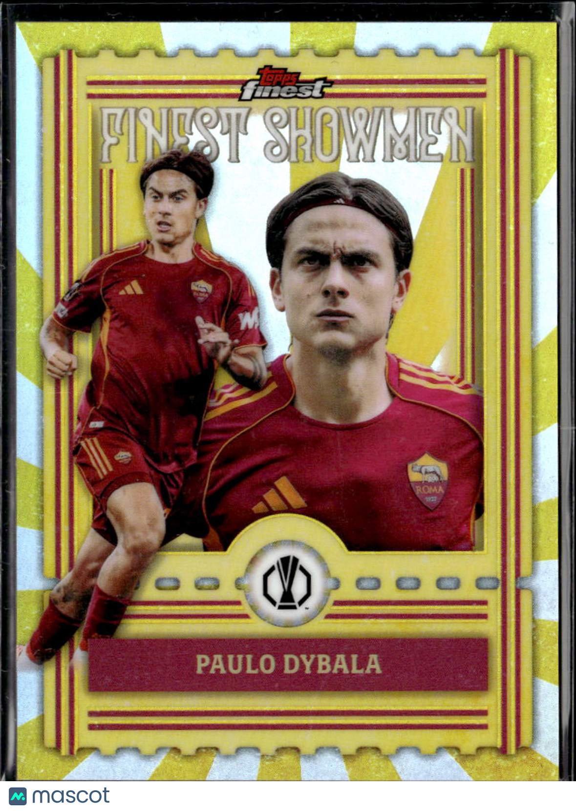 Paulo Dybala 2026 Topps Finest Finest Showmen AS Roma