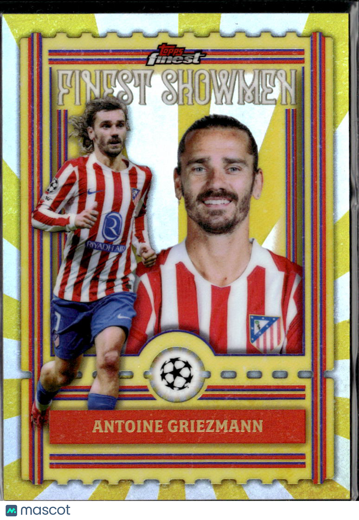 Antoine Griezmann 2026 Topps Finest Finest Showmen Atlético de Madrid