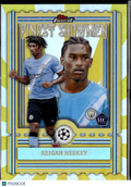 Reigan Heskey 2026 Topps Finest Finest Showmen RC Manchester City
