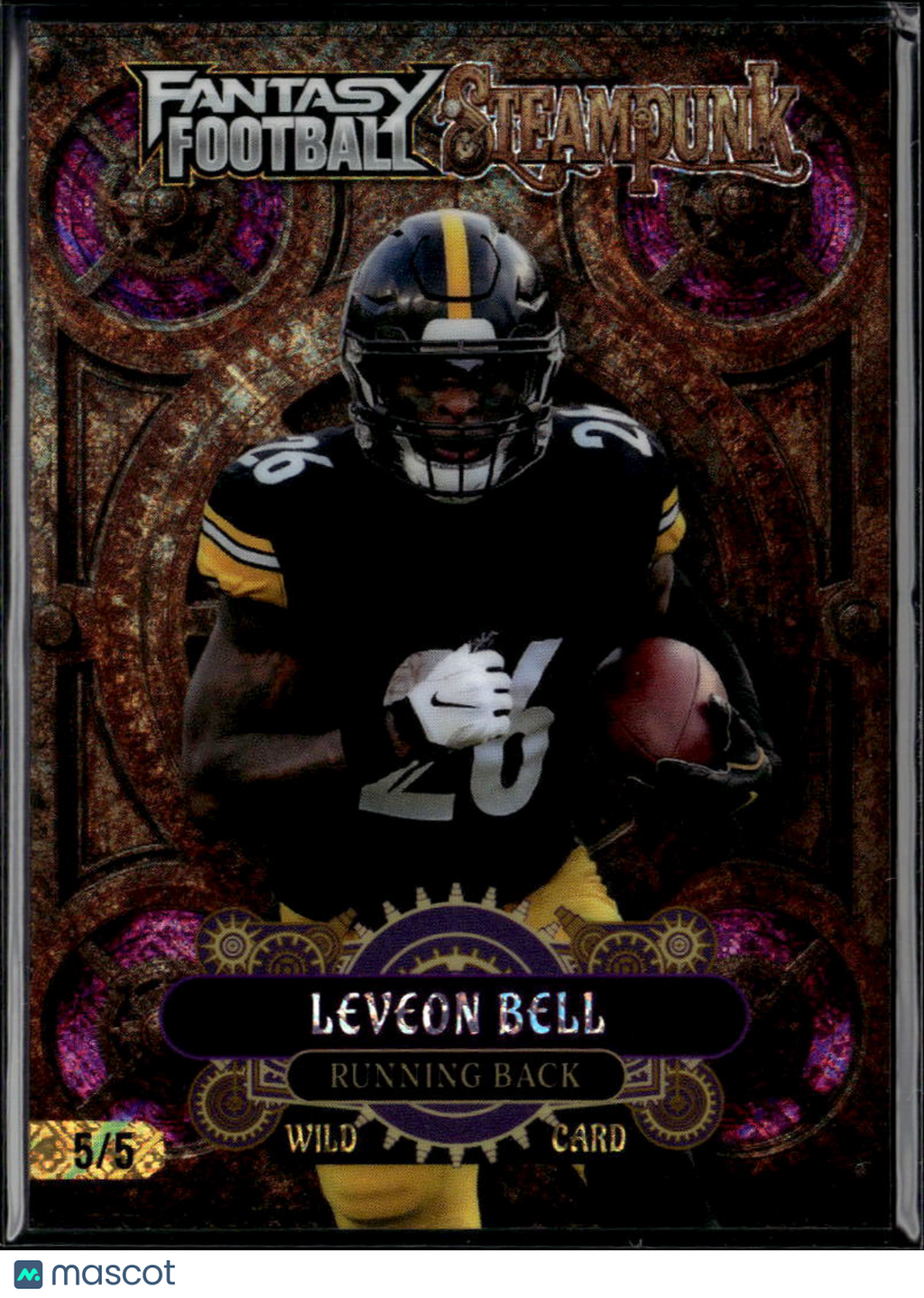 Le'Veon Bell 2026 Wild Card Steampunk 5/5 Pittsburgh Steelers