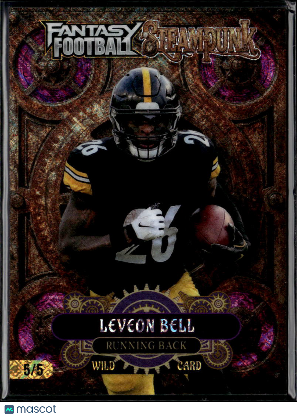Le'Veon Bell 2026 Wild Card Steampunk 5/5 Pittsburgh Steelers