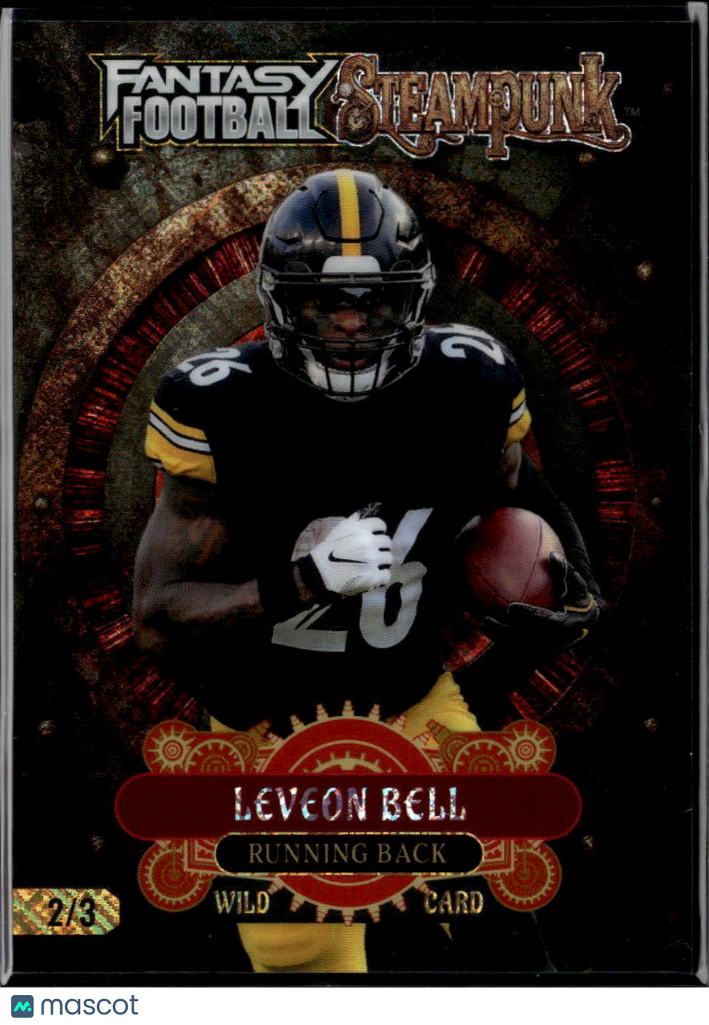 Le'Veon Bell 2026 Wild Card Steampunk 2/3 Pittsburgh Steelers