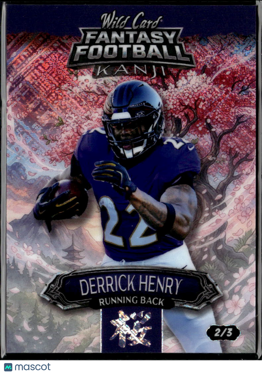 Derrick Henry 2026 Wild Card Kanji 2/3 Baltimore Ravens