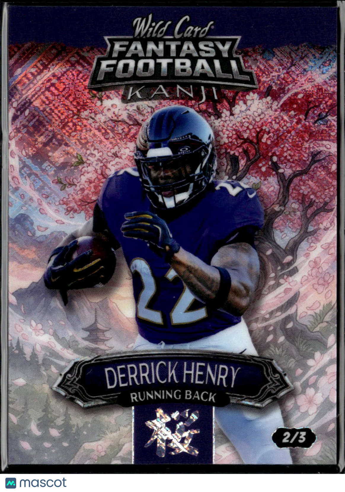 Derrick Henry 2026 Wild Card Kanji 2/3 Baltimore Ravens