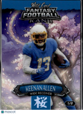Keenan Allen 2026 Wild Card Fantasy Football Kanji Los Angeles Chargers 1/8