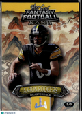 Aaron Rodgers 2026 Wild Card Fantasy Football Kanji Pittsburgh Steelers 5/5