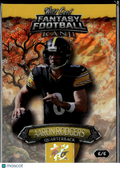 Aaron Rodgers 2026 Wild Card Fantasy Football Kanji Pittsburgh Steelers 6/6