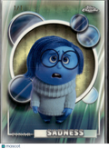 Sadness 2026 Topps Chrome Disney Pixar Superfractor 1/1 #172