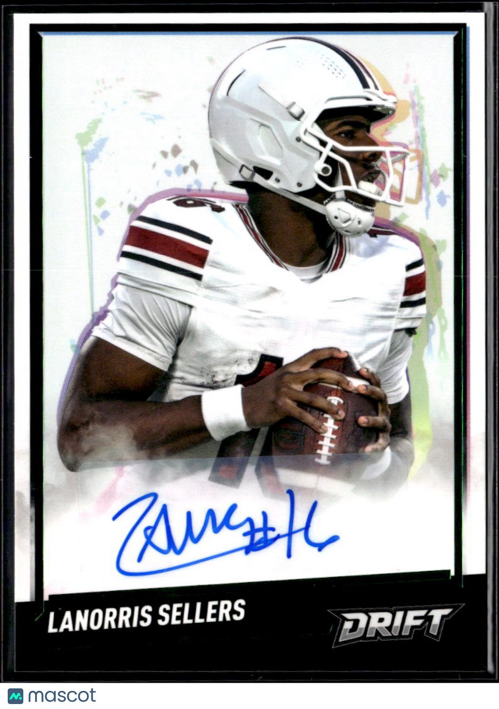 LaNorris Sellers 2025 Pulse Auto Autograph RC 15/30 South Carolina Gamecocks