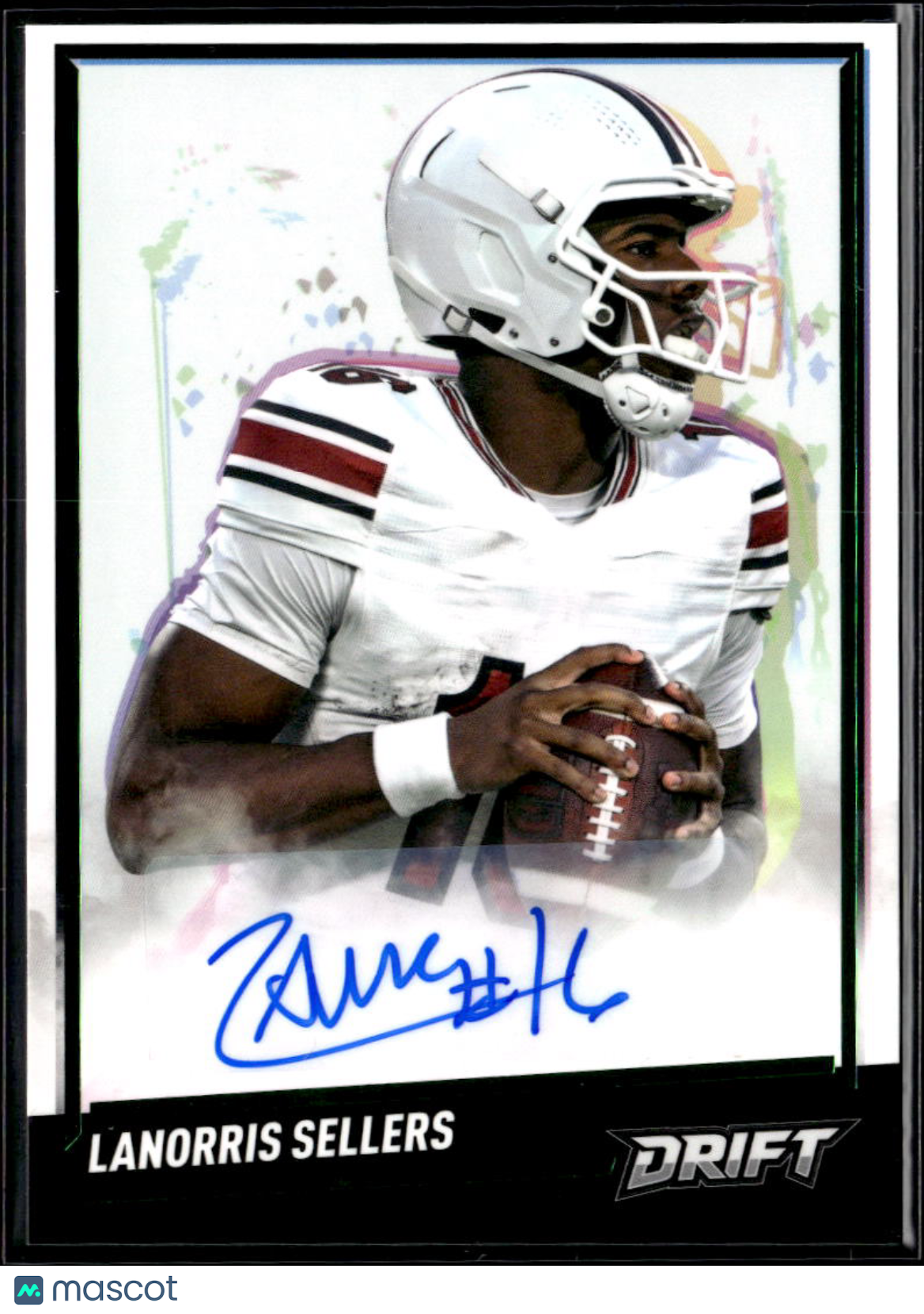 LaNorris Sellers 2025 Pulse Auto Autograph RC 15/30 South Carolina Gamecocks