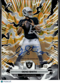 Geno Smith 2025 Topps Resurgence Auto Autograph GOLD 2/50 Las Vegas Raiders