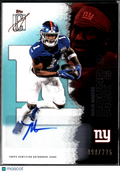 Malik Nabers 2025 Topps Signature Class Auto Autograph 98/225 New York Giants