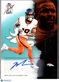Marvin Mims Jr. 2025 Topps Signature Class Auto Autograph /225 Denver Broncos