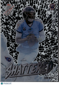 Cam Ward 2025 Topps Signature Class Shattered RC SSP Rookie Tennessee Titans