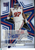 Dexter Lawrence 2025 Rookies & Stars Auto Autograph 2/50 New York Giants Bengals