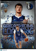 Cooper Flagg 2025 Bowman Chrome Greatness Loading Refractor RC Dallas Mavericks
