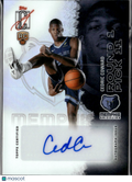 Cedric Coward 2026 Topps Signature Class Auto Autograph RC Memphis Grizzlies