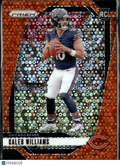 Caleb Williams 2024 Prizm Orange Disco Rookie RC Chicago Bears
