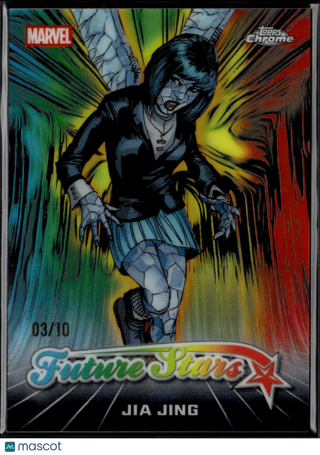 Jia Jing 2026 Topps Chrome Marvel Black Refractor 3/10 #FS-08