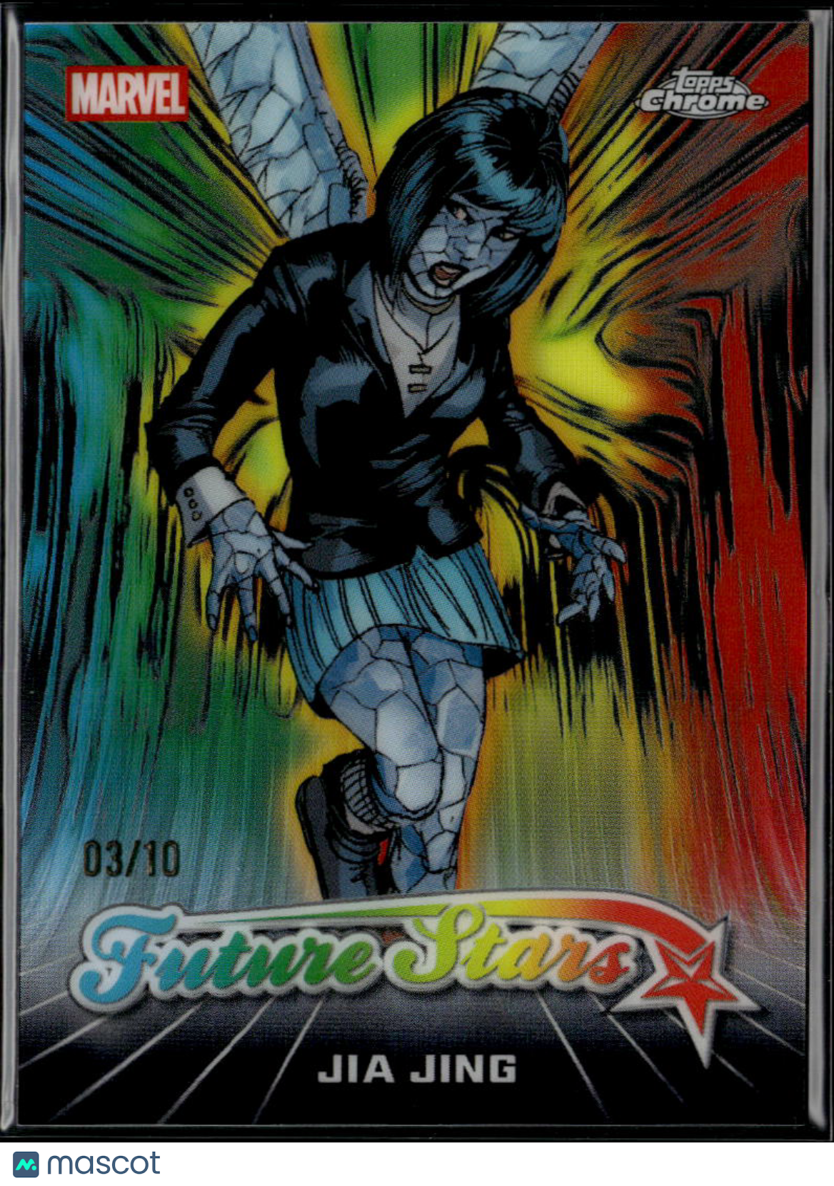 Jia Jing 2026 Topps Chrome Marvel Black Refractor 3/10 #FS-08