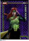 Jean Grey 2026 Topps Chrome Marvel Purple Xfractor 8/75 #059