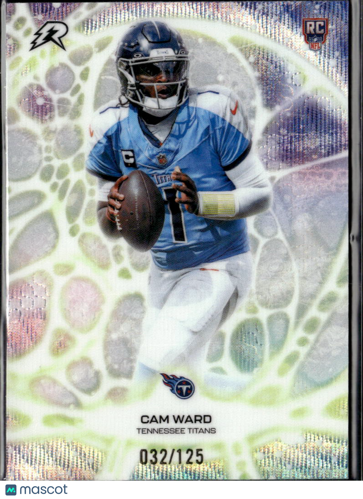 Cam Ward 2026 Topps Resurgence RC Protonyx 32/125 Tennessee Titans