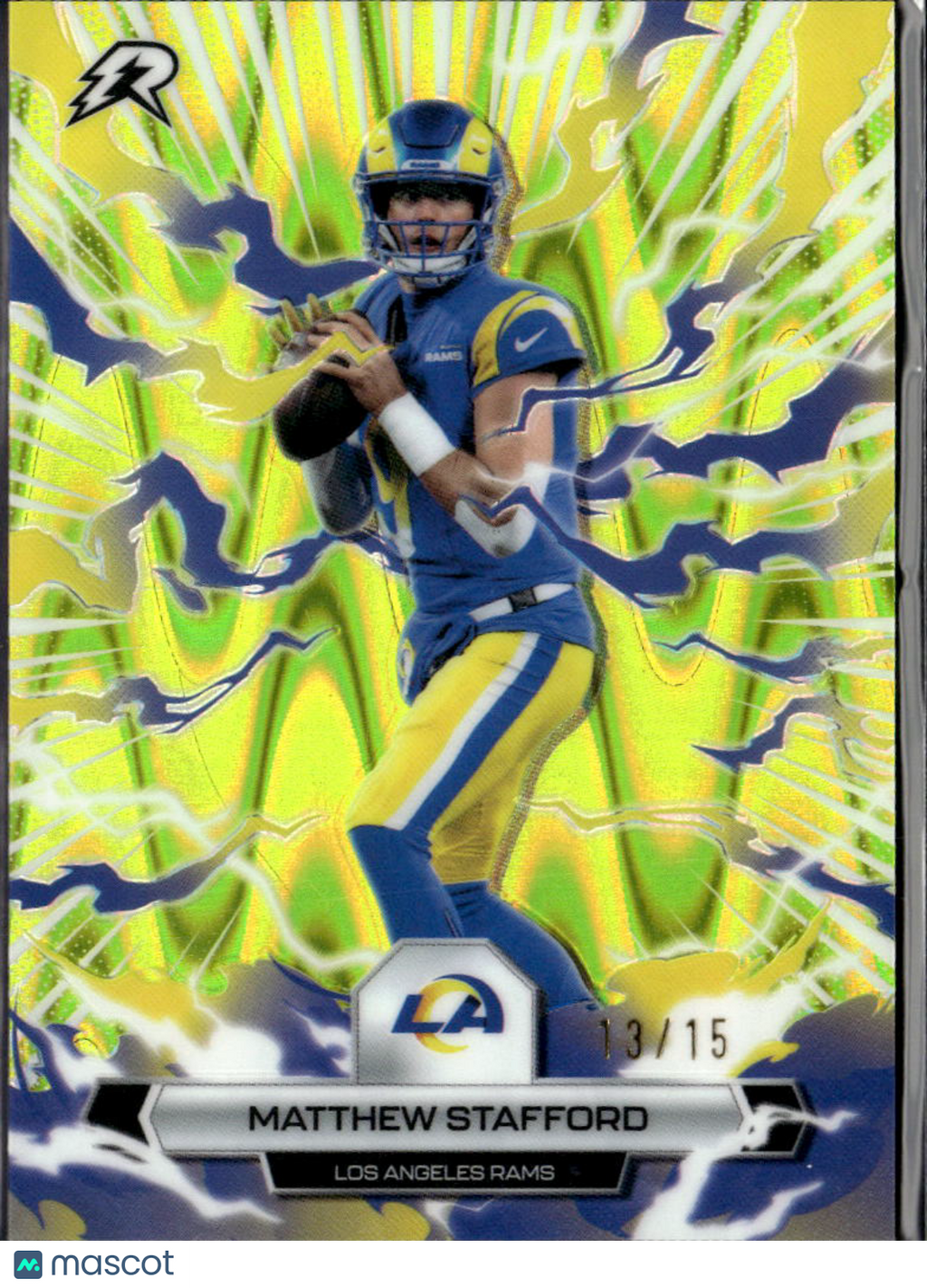 Matthew Stafford 2026 Topps Resurgence GOLD 13/15 Los Angeles Rams