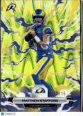 Matthew Stafford 2026 Topps Resurgence GOLD 13/15 Los Angeles Rams