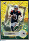 Drake Maye 2026 Topps Resurgence Yellow 93/225 New England Patriots