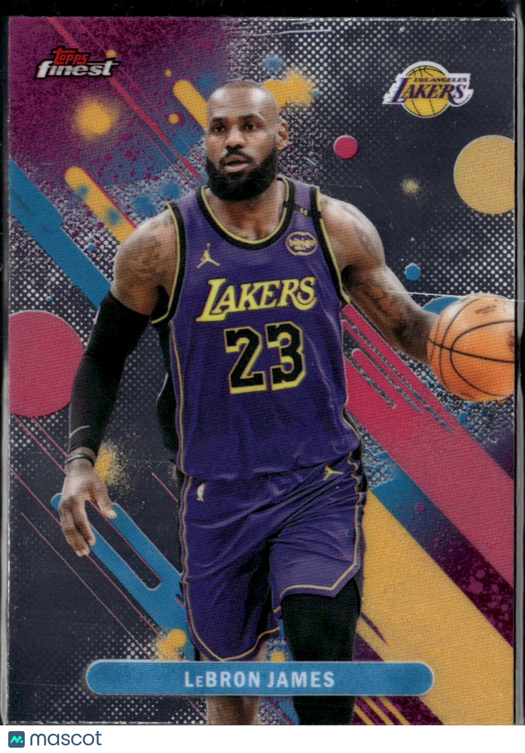 LeBron James 2025-26 Topps Finest Los Angeles Lakers