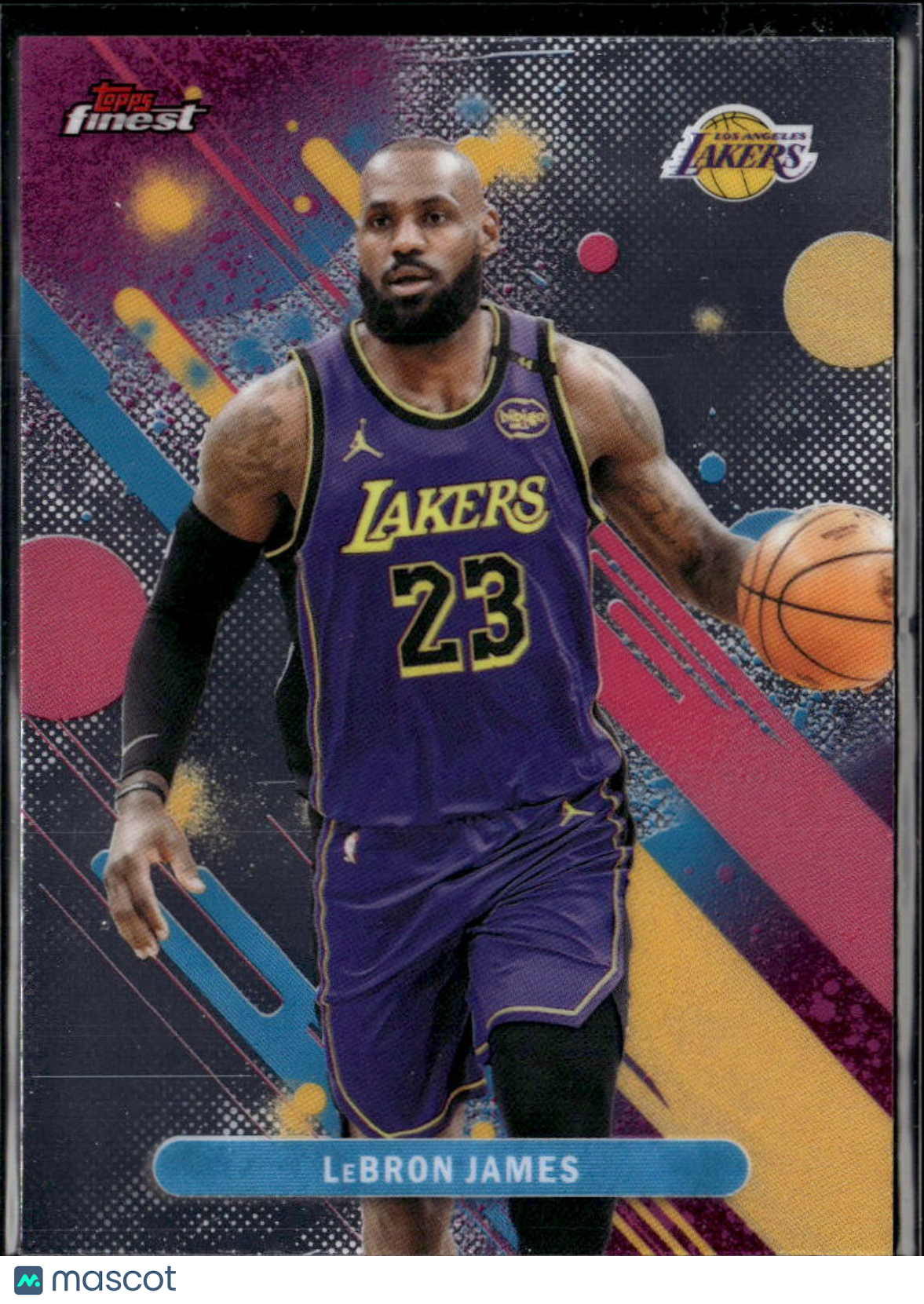 LeBron James 2025-26 Topps Finest Los Angeles Lakers
