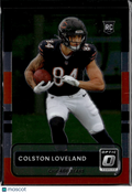 Colston Loveland 2025 Optic Retro Rookie RC Chicago Bears