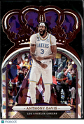 Anthony Davis 2023 Panini Crown Royale Crystal Los Angeles Lakers