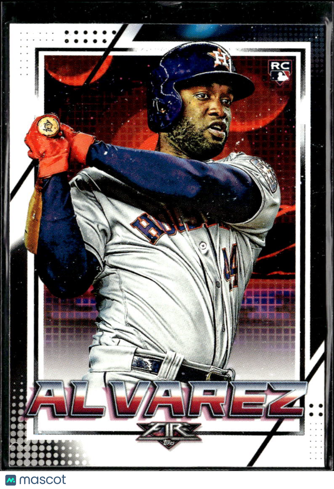 Yordan Alvarez 2020 Topps Fire Rookie RC Houston Astros