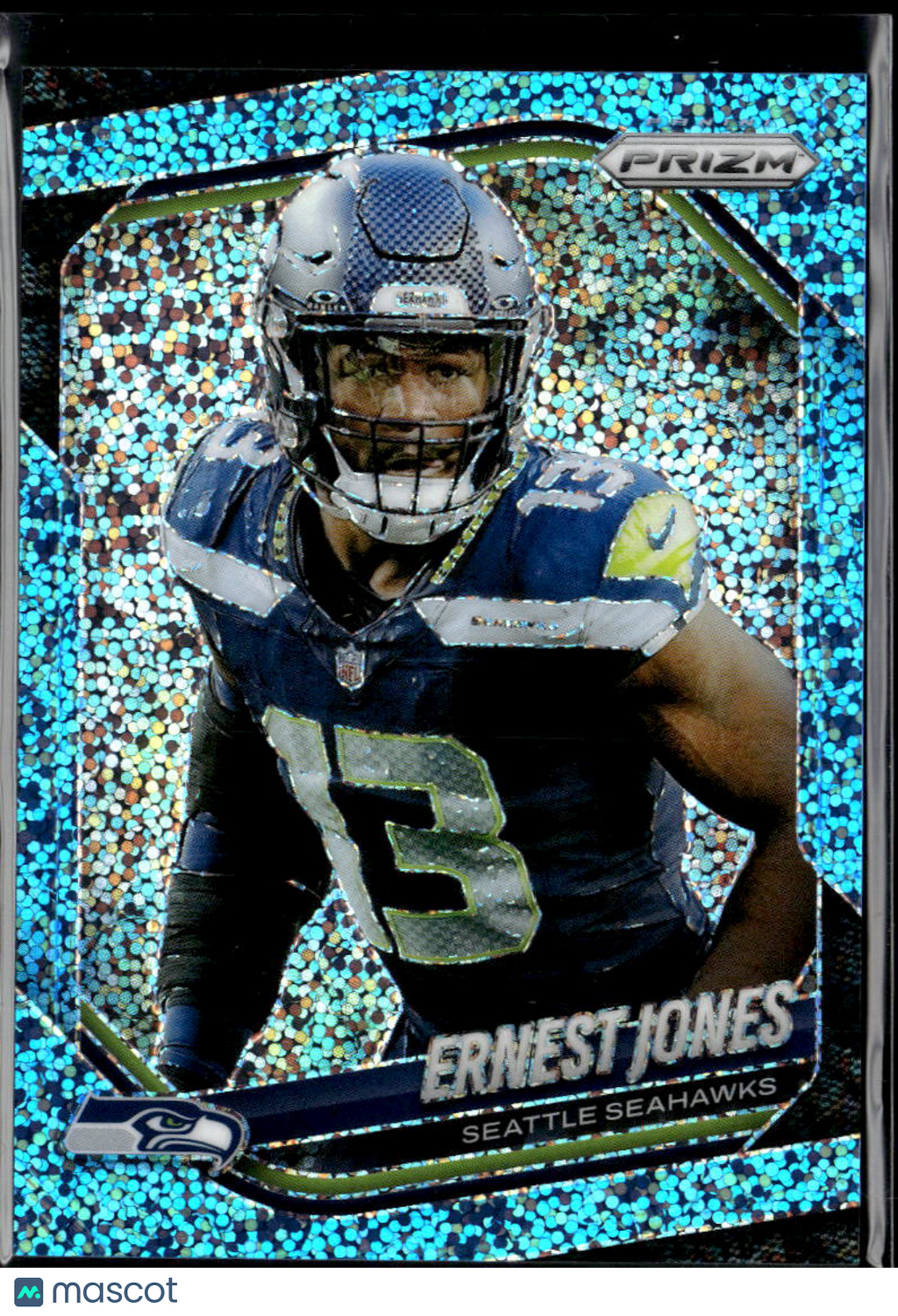 Ernest Jones 2025 Prizm Blue Sparkle 11/96 Seattle Seahawks
