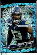 Ernest Jones 2025 Prizm Blue Sparkle 11/96 Seattle Seahawks