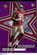 Alfred Collins 2025 Rookies & Stars RC Purple /999 San Francisco 49ers