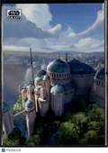 Theed Palace 2024 Topps Star Wars Galaxy Refractor #AN-4