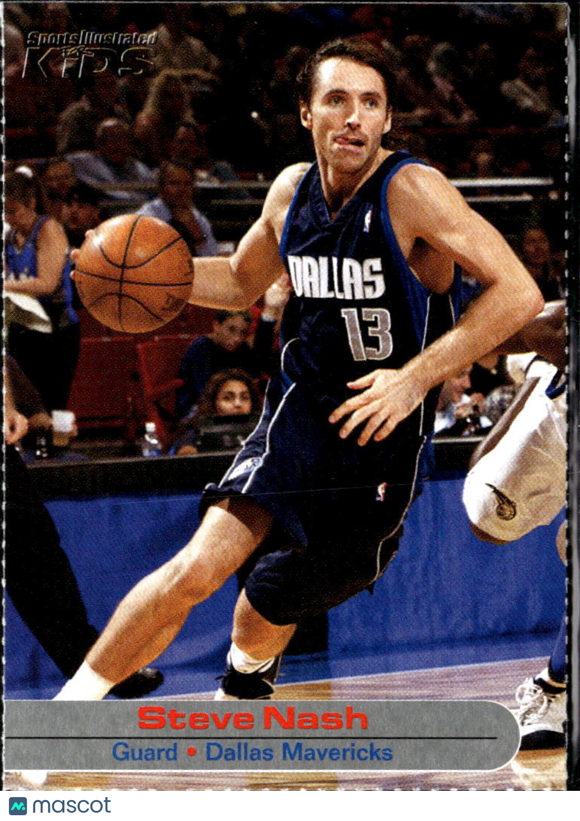 Steve Nash 2002 Sports Illustrated for Kids Dallas Mavericks
