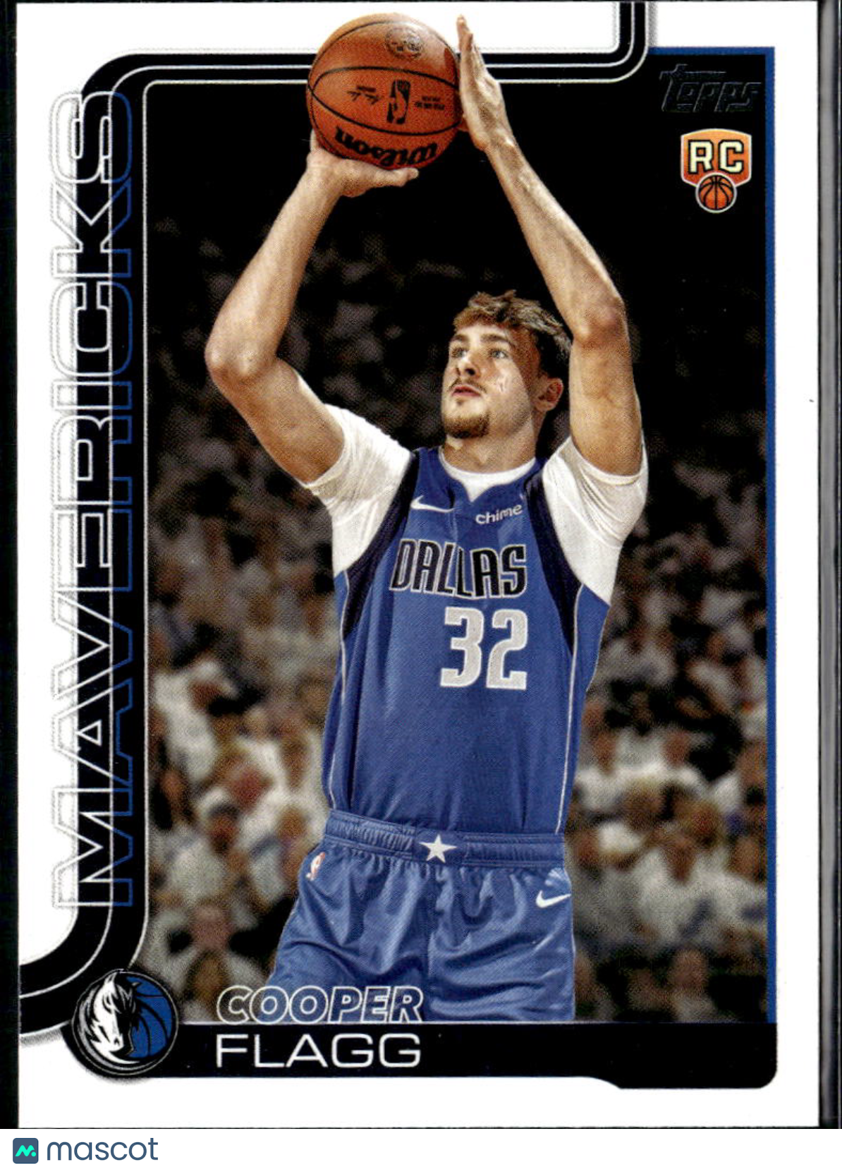 Cooper Flagg 2025 Topps RC Dallas Mavericks