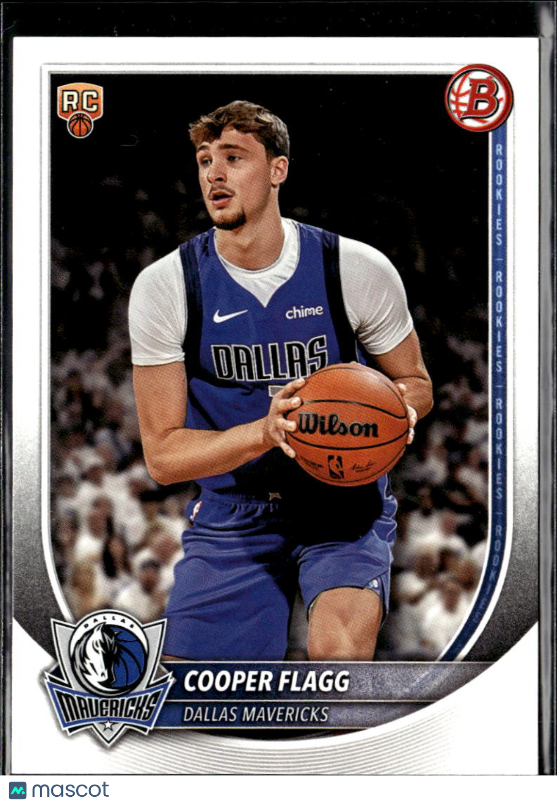 Cooper Flagg 2025 Bowman Rookie RC Dallas Mavericks