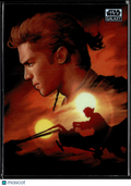 Anakin Skywalker's Sunset 2026 Topps Star Wars Galaxy Refractor #3
